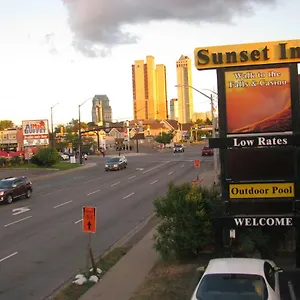 Sunset Niagara Falls